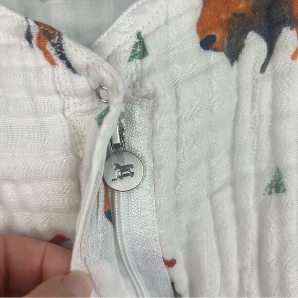 Little Unicorn Cotton Muslin Gauze Sleep Bag Sack Sz S 0-6 months 10-18 Lbs - Picture 5 of 13